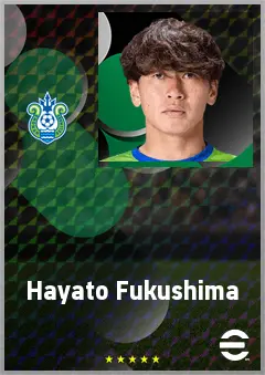 Fukushima Hayato eFootball 2026 player card, 67 OVR CB