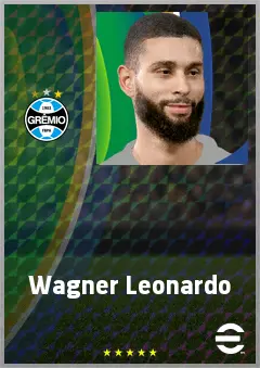 Wagner Leonardo eFootball 2026 player card, 72 OVR CB