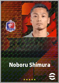 Shimura Noboru eFootball 2026 player card, 68 OVR CMF