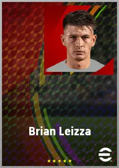 Brian Leizza eFootball 2026 player card, 70 OVR CB