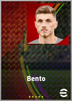 Bento eFootball 2026 player card, 76 OVR GK