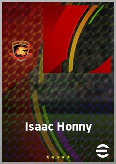 Isaac Honny eFootball 2026 player card, 68 OVR CB