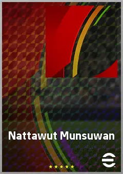 Nattawut Munsuwan eFootball 2026 player card, 64 OVR CF