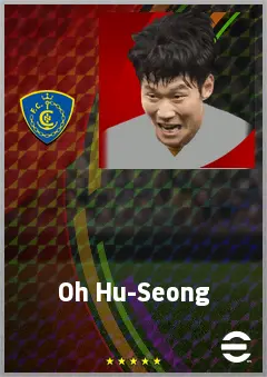 Oh Hu-Seong eFootball 2026 player card, 67 OVR AMF