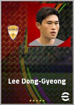 Lee Dong-Gyeong eFootball 2026 player card, 73 OVR AMF