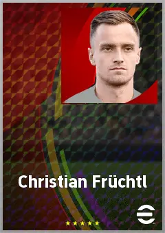 Christian Früchtl eFootball 2026 player card, 69 OVR GK