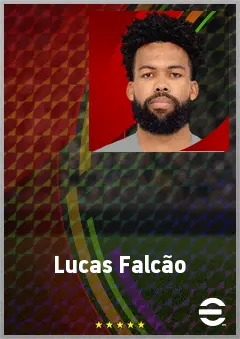 Lucas Falcão eFootball 2026 player card, 70 OVR DMF