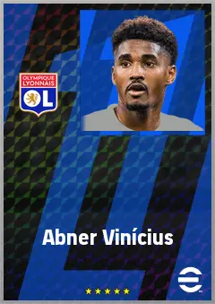 Abner Vinícius eFootball 2026 player card, 73 OVR LB