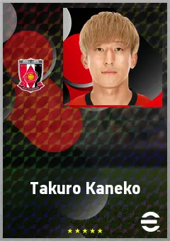 Kaneko Takuro eFootball 2026 player card, 70 OVR RMF