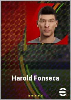 Harold Fonseca eFootball 2026 player card, 68 OVR GK
