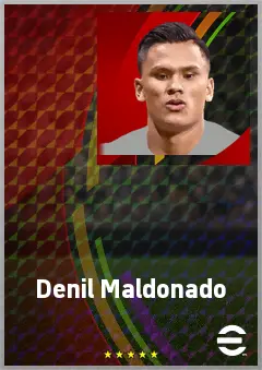 Denil Maldonado eFootball 2026 player card, 70 OVR CB