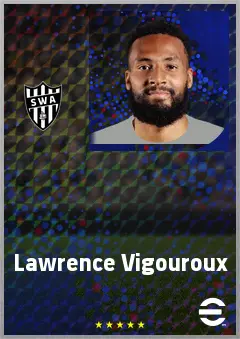 Lawrence Vigouroux eFootball 2026 player card, 73 OVR GK