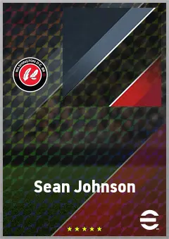 Sean Johnson eFootball 2026 player card, 73 OVR GK