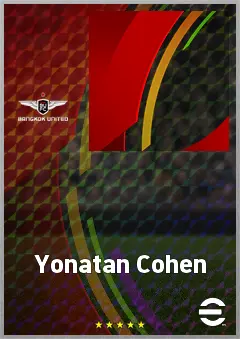 Yonatan Cohen eFootball 2026 player card, 70 OVR RMF