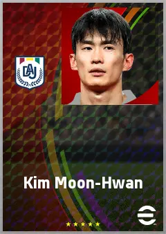 Kim Moon-Hwan eFootball 2026 player card, 69 OVR RB