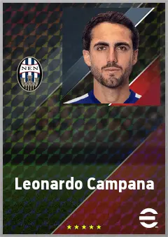 Leonardo Campana eFootball 2026 player card, 73 OVR CF