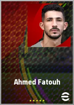 Ahmed Fatouh eFootball 2026 player card, 71 OVR LB
