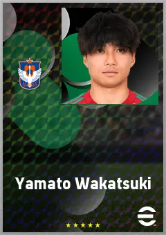 Wakatsuki Yamato eFootball 2026 player card, 65 OVR CF
