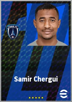 Samir Chergui eFootball 2026 player card, 69 OVR CB