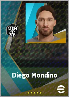 Diego Mondino eFootball 2026 player card, 71 OVR CB