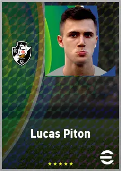 Lucas Piton eFootball 2026 player card, 74 OVR LB