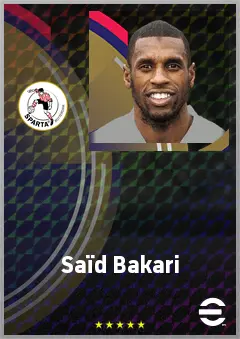 Saïd Bakari eFootball 2026 player card, 69 OVR RB