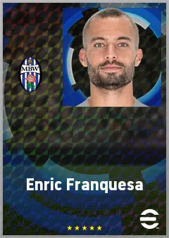 Enric Franquesa eFootball 2026 player card, 71 OVR LB