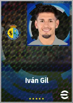 Iván Gil eFootball 2026 player card, 71 OVR AMF