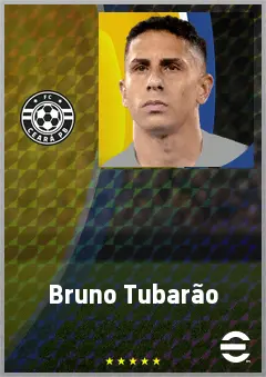 Bruno Tubarão eFootball 2026 player card, 71 OVR RB