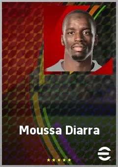 Moussa Diarra eFootball 2026 player card, 71 OVR CB