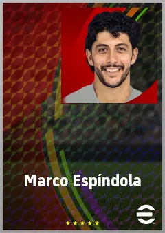 Marco Espíndola eFootball 2026 player card, 67 OVR GK