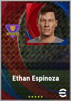 Ethan Espinoza eFootball 2026 player card, 68 OVR AMF