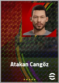 Atakan Cangöz eFootball 2026 player card, 64 OVR DMF