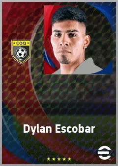 Dylan Escobar eFootball 2026 player card, 67 OVR RB