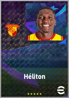Héliton eFootball 2026 player card, 71 OVR CB