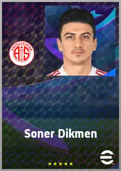 Soner Dikmen eFootball 2026 player card, 71 OVR CMF
