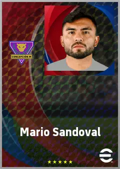 Mario Sandoval eFootball 2026 player card, 68 OVR CMF