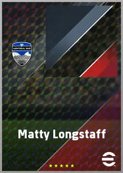 Matty Longstaff eFootball 2026 player card, 71 OVR CMF