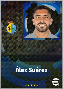 Álex Suárez eFootball 2026 player card, 70 OVR CB