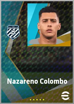 Nazareno Colombo eFootball 2026 player card, 73 OVR CB