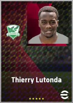 Thierry Lutonda eFootball 2026 player card, 69 OVR LB