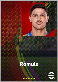 Rômulo eFootball 2026 player card, 71 OVR DMF