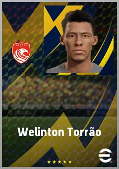 Welinton Torrão eFootball 2026 player card, 66 OVR RMF