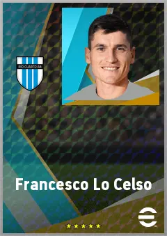 Francesco Lo Celso eFootball 2026 player card, 69 OVR AMF