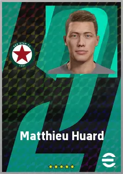 Matthieu Huard eFootball 2026 player card, 69 OVR LB