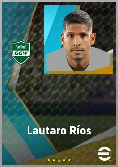 Lautaro Ríos eFootball 2026 player card, 71 OVR DMF