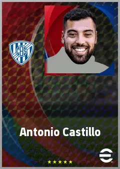 Antonio Castillo eFootball 2026 player card, 69 OVR LB