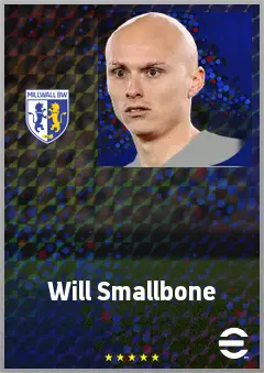 Will Smallbone eFootball 2026 player card, 73 OVR CMF