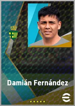 Damián Fernández eFootball 2026 player card, 73 OVR CB