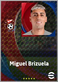 Miguel Brizuela eFootball 2026 player card, 72 OVR CB